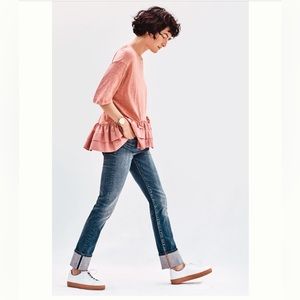 NWOT Anthropologie’s Pilcro and the Letterpress Parallel mid-rise jeans, size 25